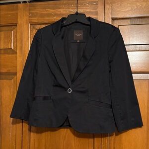 NWOT Black Blazer with Button Detail